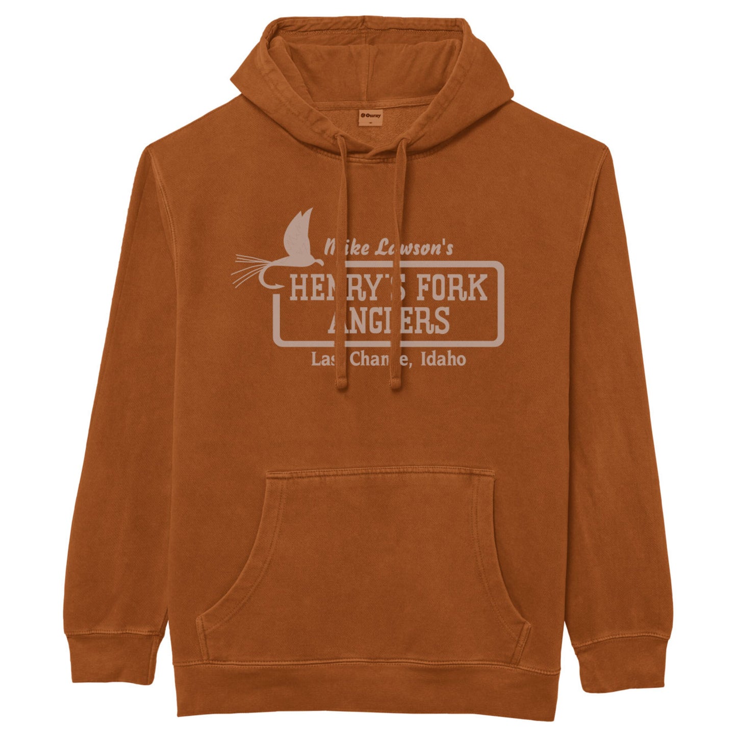 Logo Pigment Dyed Hood