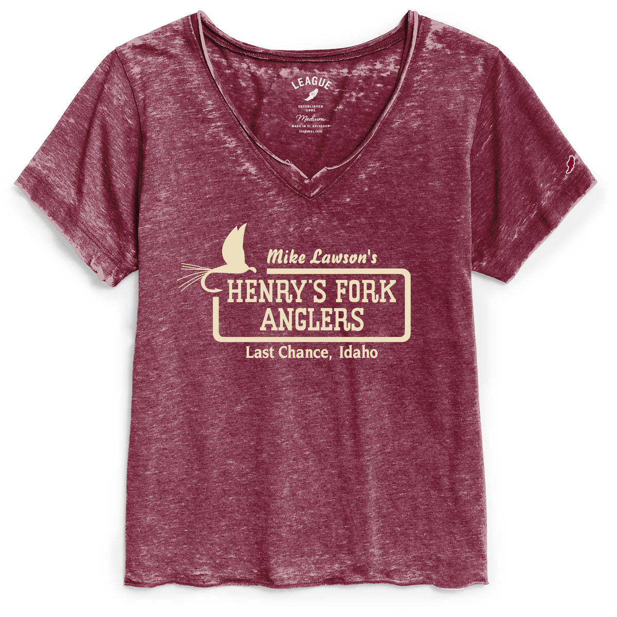 W's Burnout V-Neck Tee