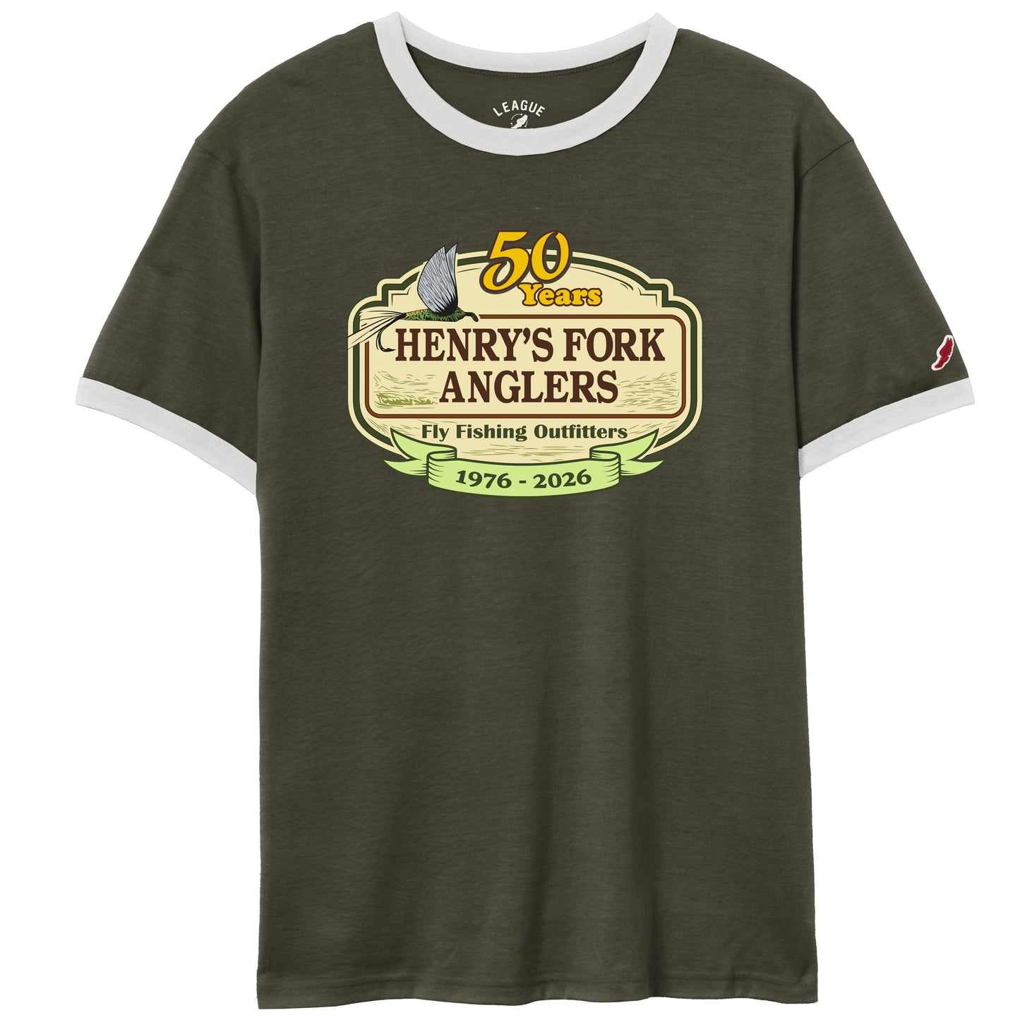 50th Logo Ringer Tee