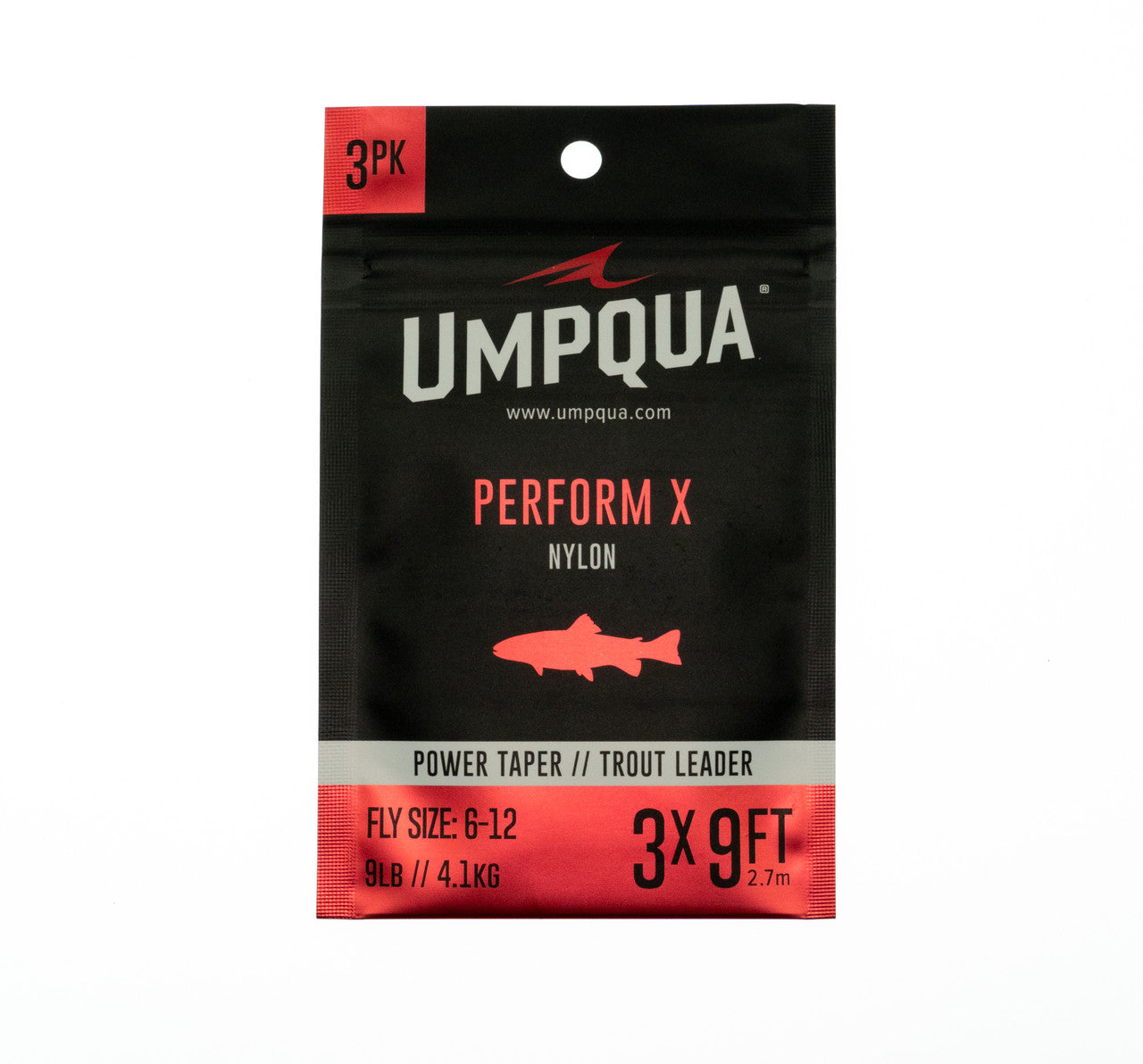 PERFORM X 3 PACK POWER TAPER // TROUT LEADER