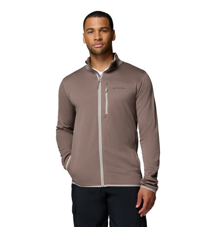 Essential Hike Grid Fleece Full Zip