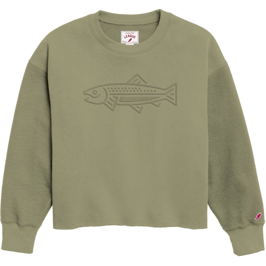 W's Reverse Fleece Midi Sweatshirt