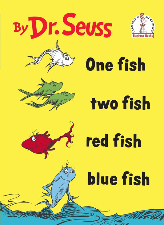 Dr. Seuss - One Fish Two Fish Red Fish Blue Fish (Beginner Books)