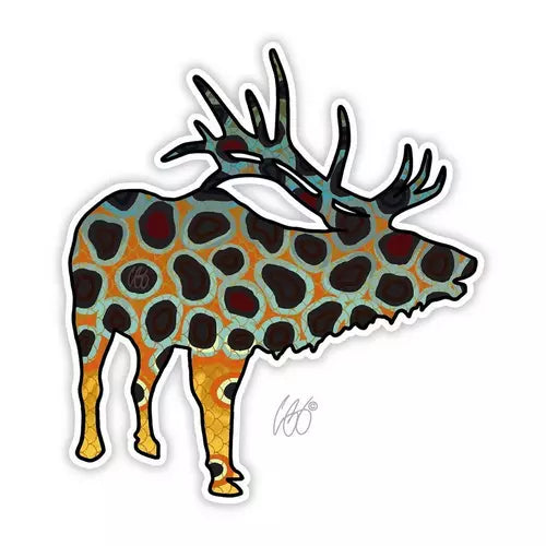 Casey Underwood Wildlife Trout Decals