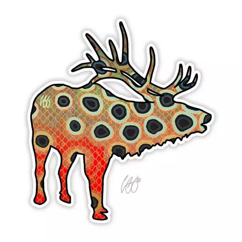 Casey Underwood Wildlife Trout Decals