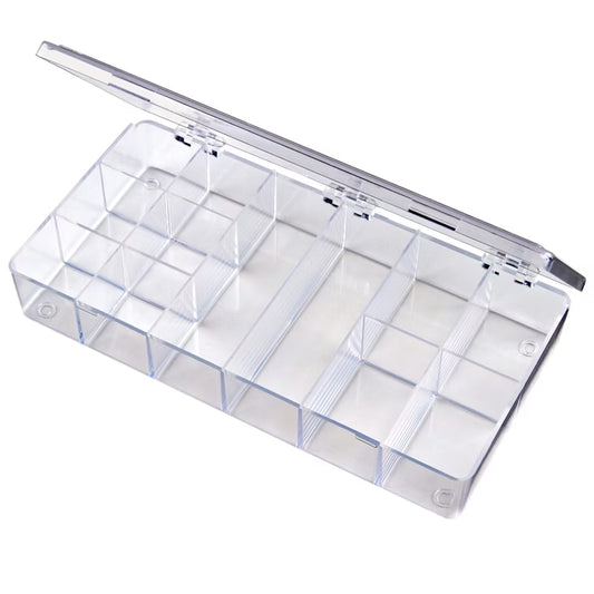 Plastic Fly Box w/ Two Streamer Compartments