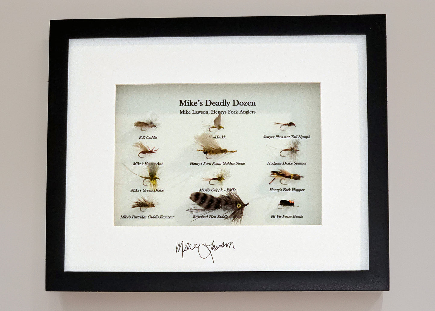 Mike’s Deadly Dozen — Limited Edition Fly Plate