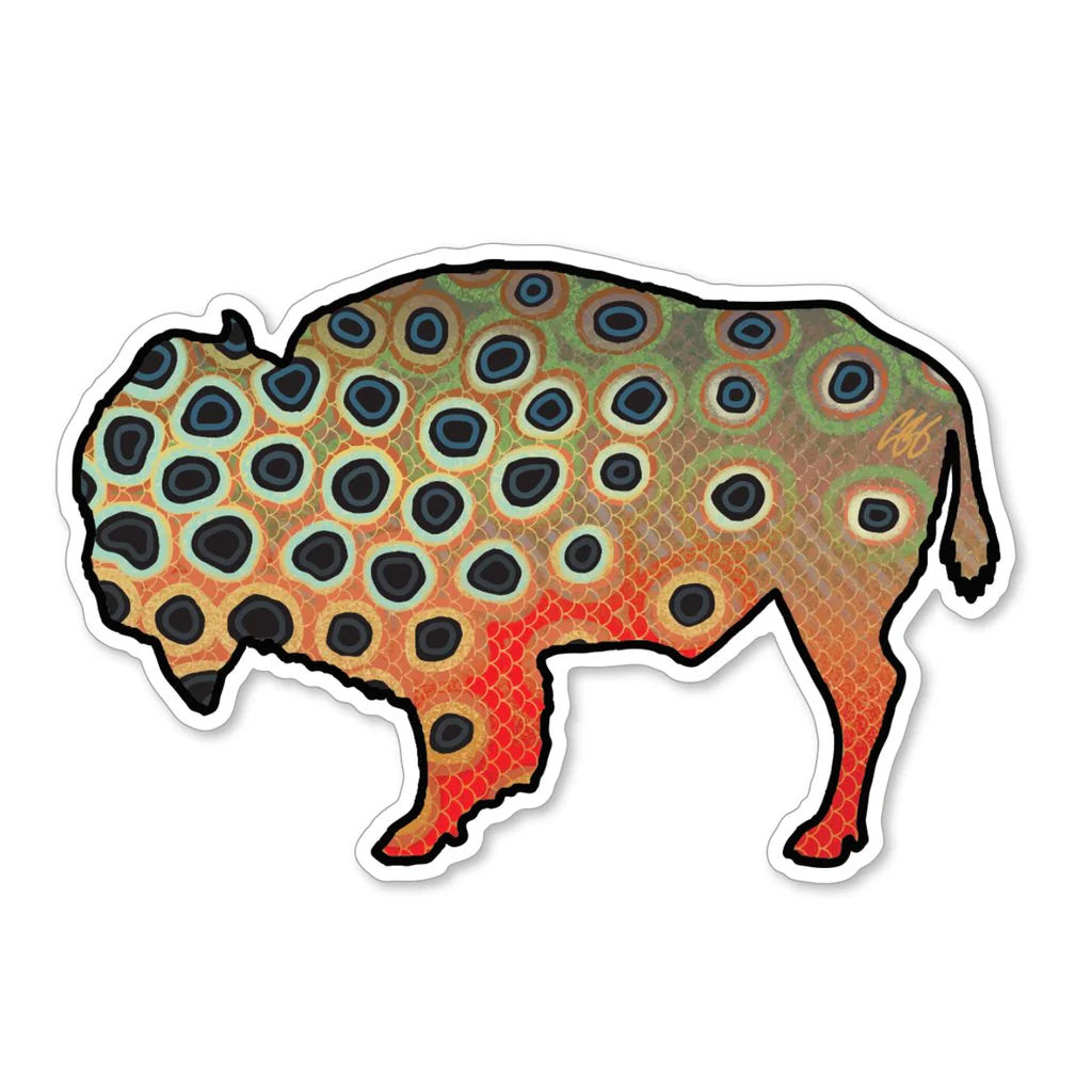 Casey Underwood Wildlife Trout Decals